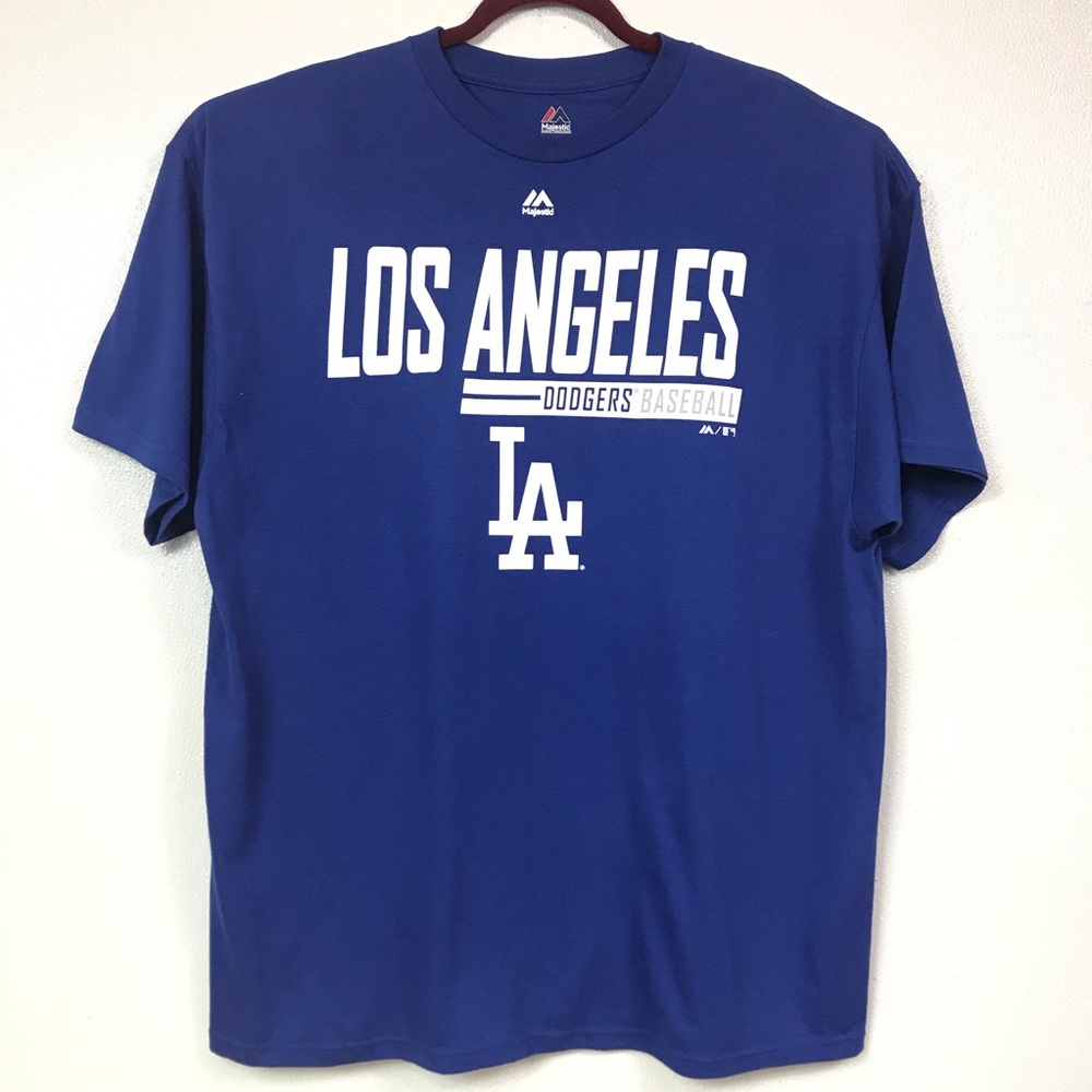 Majestic Los Angeles Dodgers Men’s T-Shirt Sz 2XL